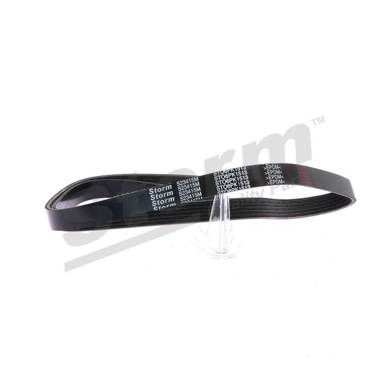 Courroie trapézoïdale à nervures STORM QUALITY PARTS STO6PK1513