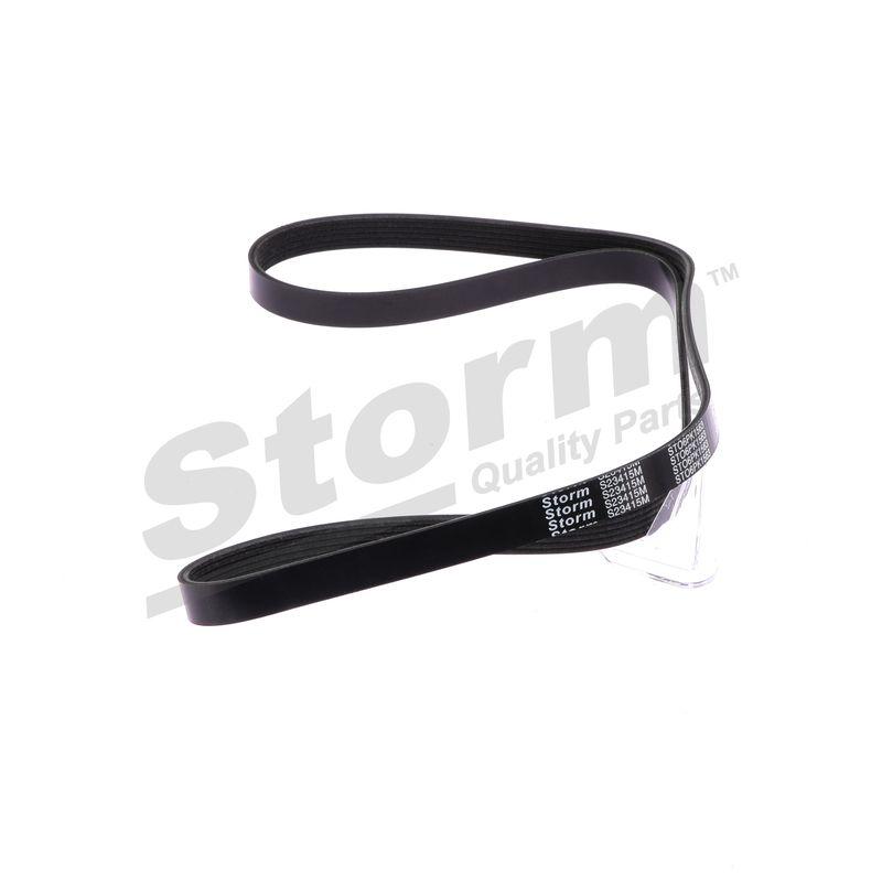 Courroie trapézoïdale à nervures STORM QUALITY PARTS STO6PK1563