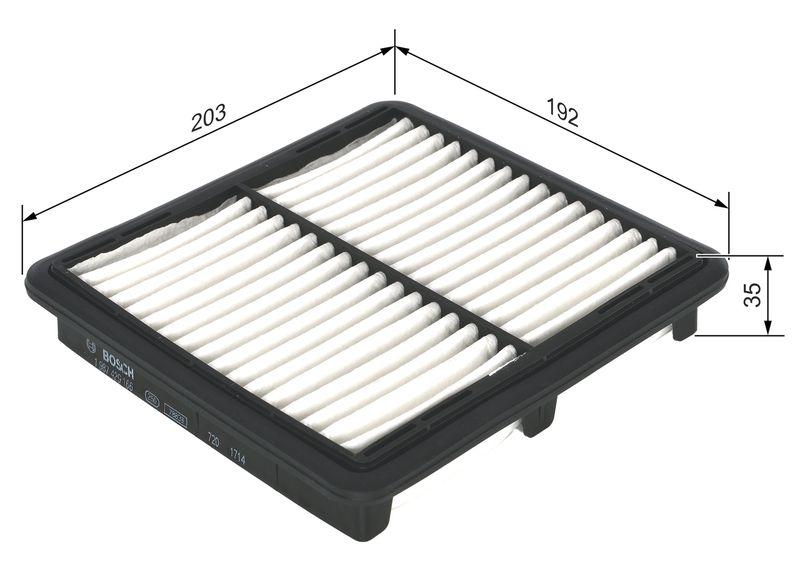 Filtre à air BOSCH 1 987 429 166