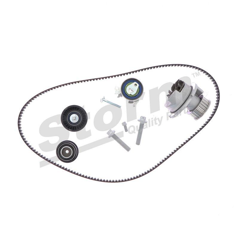 Pompe à eau + kit de courroie crantée STORM QUALITY PARTS 904388KP