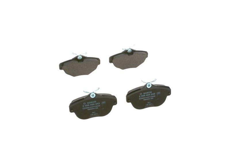 Kit de plaquettes de frein, frein à disque BOSCH 0 986 494 243