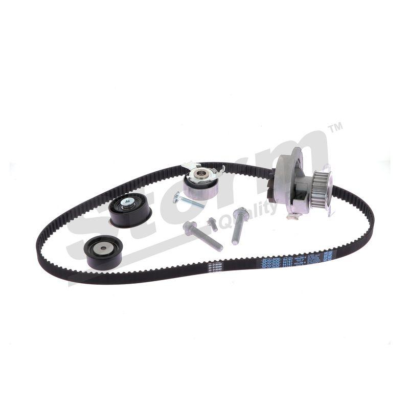 Pompe à eau + kit de courroie crantée STORM QUALITY PARTS 904388KP