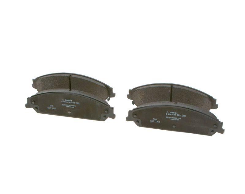 Kit de plaquettes de frein, frein à disque BOSCH 0 986 494 483