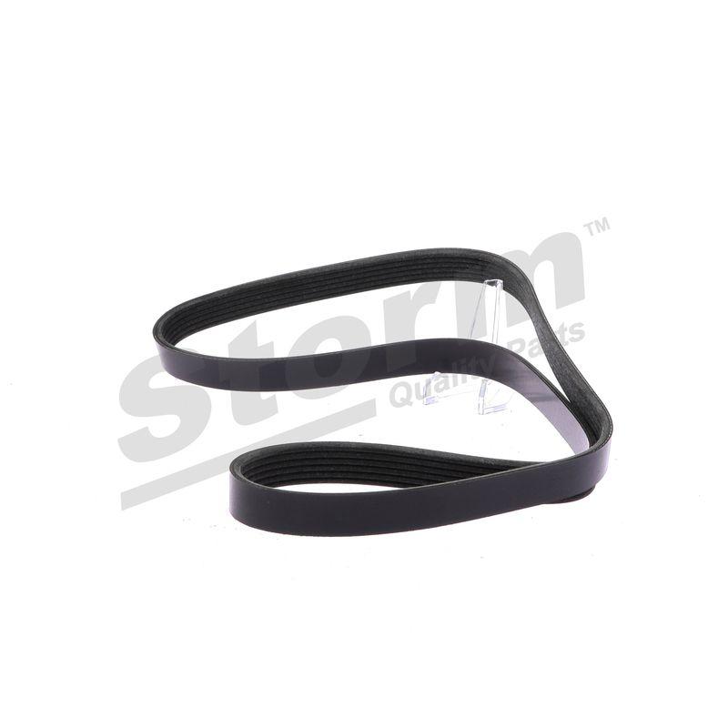Courroie trapézoïdale à nervures STORM QUALITY PARTS STO6PK1250