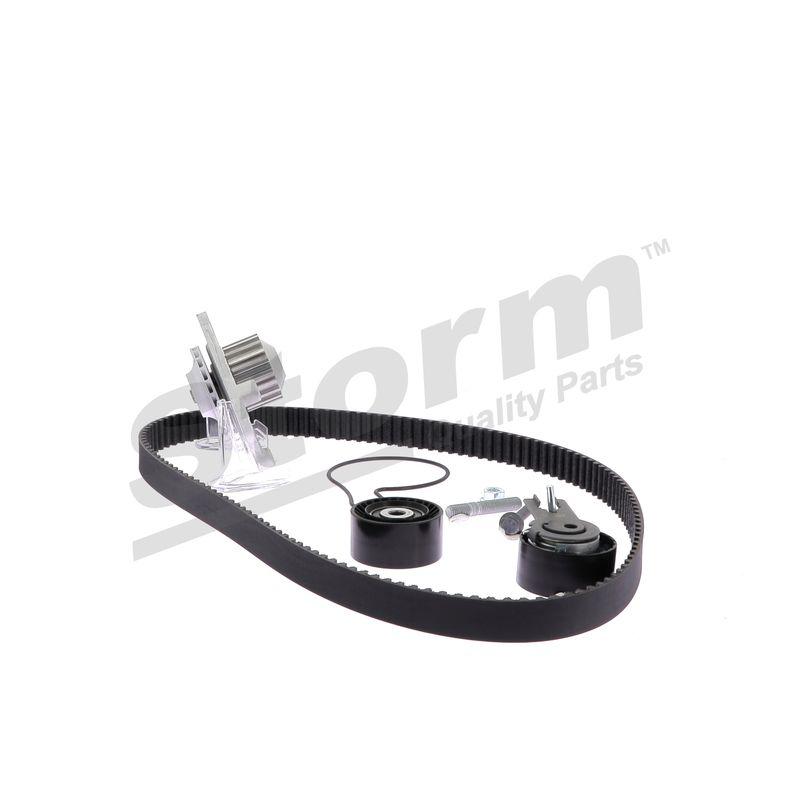 Pompe à eau + kit de courroie crantée STORM QUALITY PARTS 904487KP