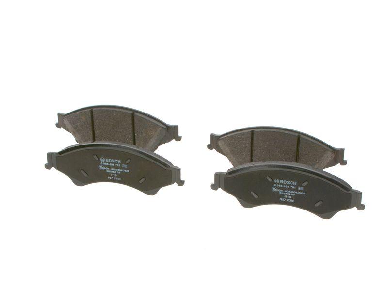 Kit de plaquettes de frein, frein à disque BOSCH 0 986 494 791