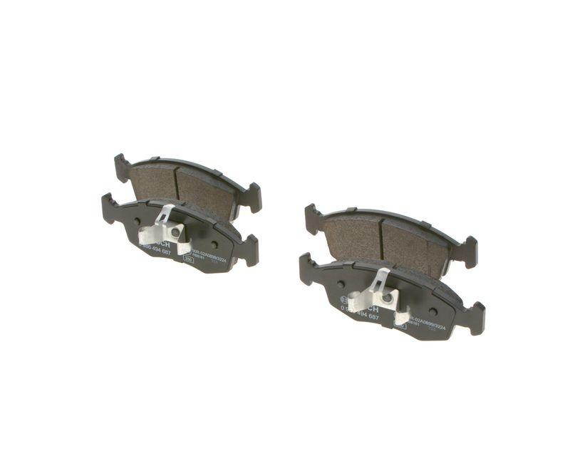 Kit de plaquettes de frein, frein à disque BOSCH 0 986 494 687