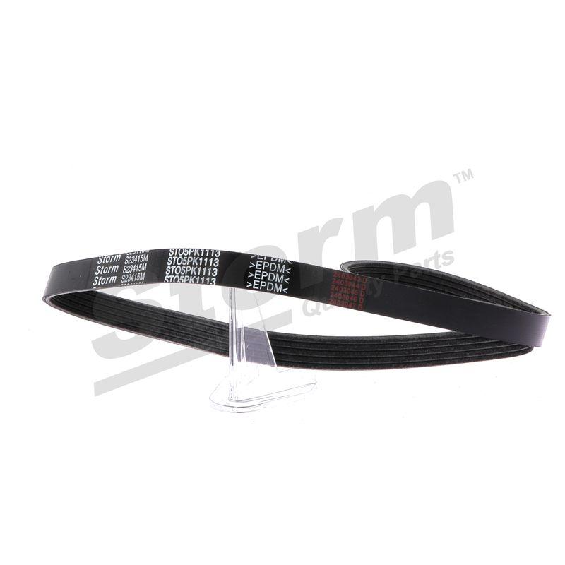 Courroie trapézoïdale à nervures STORM QUALITY PARTS STO5PK1113
