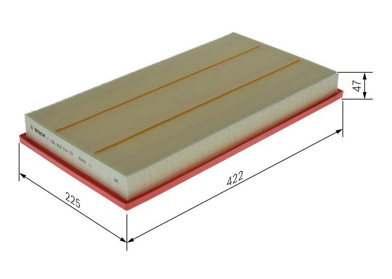 Filtre à air BOSCH F 026 400 704