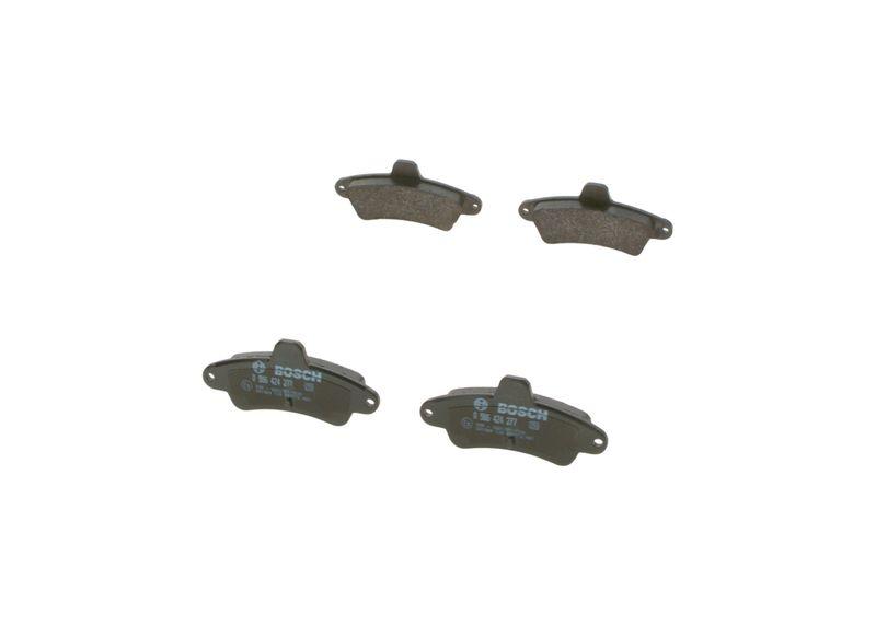 Kit de plaquettes de frein, frein à disque BOSCH 0 986 424 277