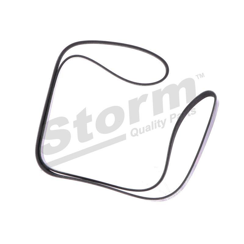 Courroie trapézoïdale à nervures STORM QUALITY PARTS STO6PK1840
