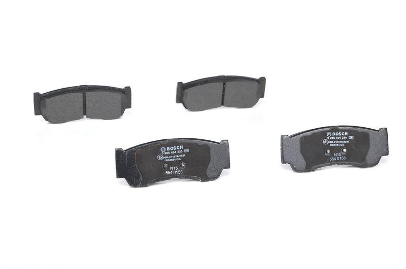 Kit de plaquettes de frein, frein à disque BOSCH 0 986 494 230