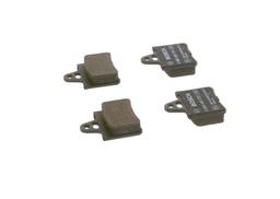 Kit de plaquettes de frein, frein à disque BOSCH 0 986 465 751