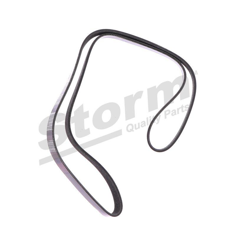 Courroie trapézoïdale à nervures STORM QUALITY PARTS STO6PK1513