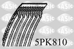 Courroie trapézoïdale à nervures SASIC 5PK810
