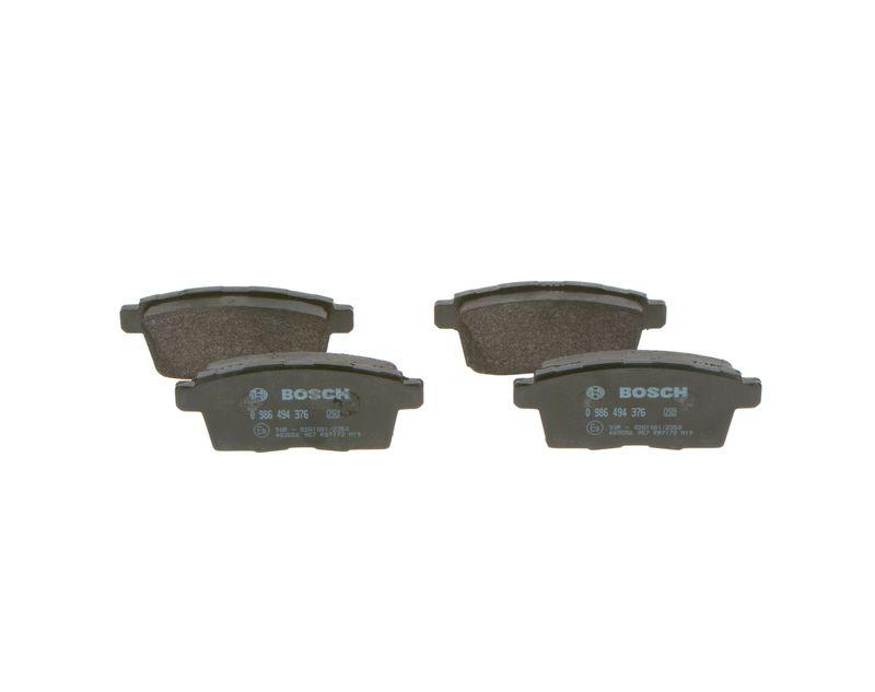 Kit de plaquettes de frein, frein à disque BOSCH 0 986 494 376