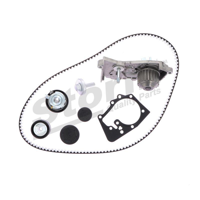 Pompe à eau + kit de courroie crantée STORM QUALITY PARTS 914560KP