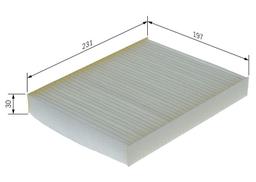 Filtre, air de l'habitacle BOSCH 1987435139