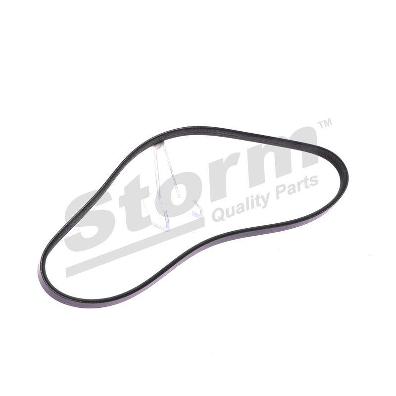 Courroie trapézoïdale à nervures STORM QUALITY PARTS STO3PK0750