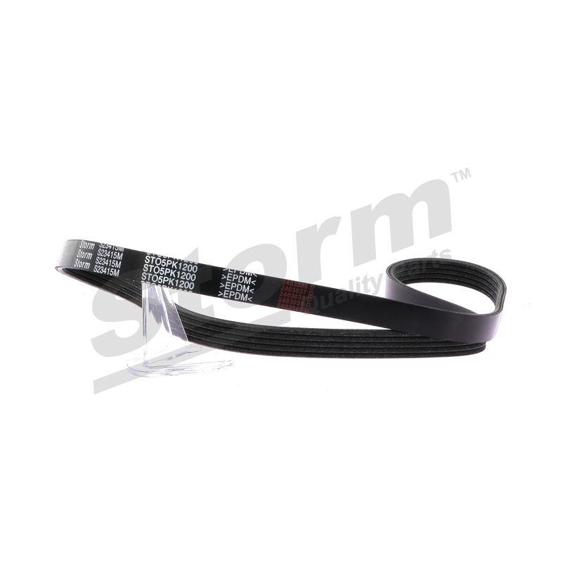 Courroie trapézoïdale à nervures STORM QUALITY PARTS STO5PK1200