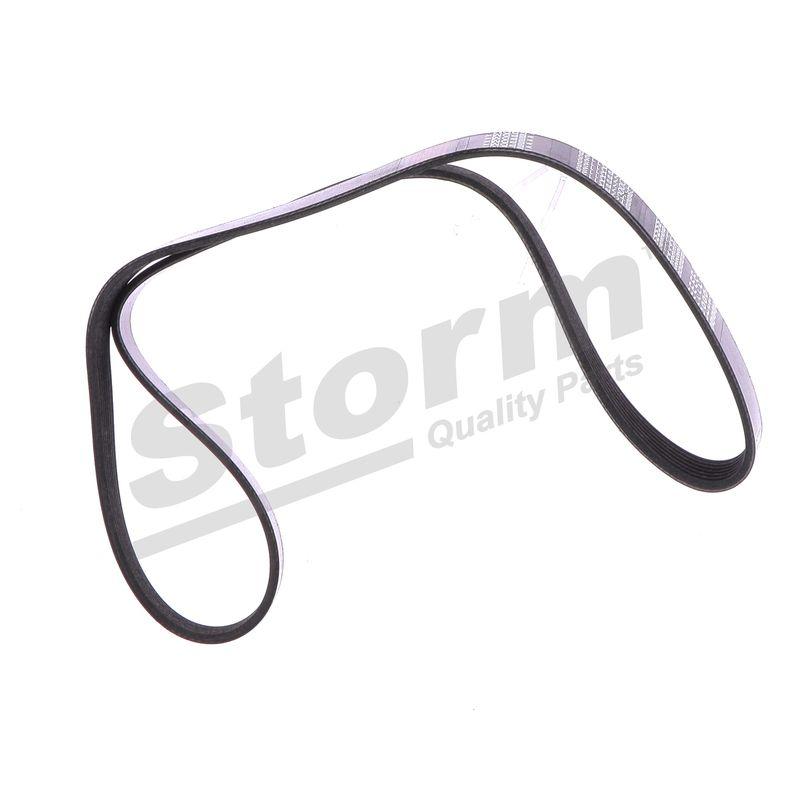 Courroie trapézoïdale à nervures STORM QUALITY PARTS STO7PK1125