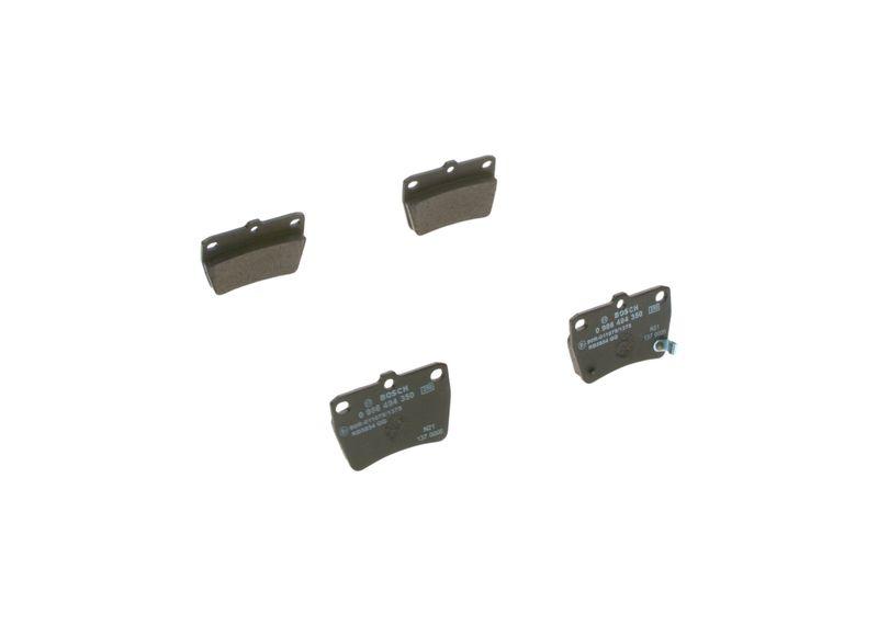 Kit de plaquettes de frein, frein à disque BOSCH 0 986 494 350