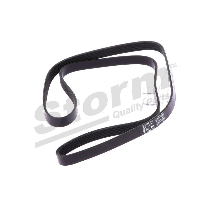 Courroie trapézoïdale à nervures STORM QUALITY PARTS STO6PK1735