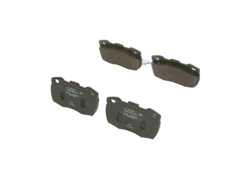 Kit de plaquettes de frein, frein à disque BOSCH 0 986 494 291