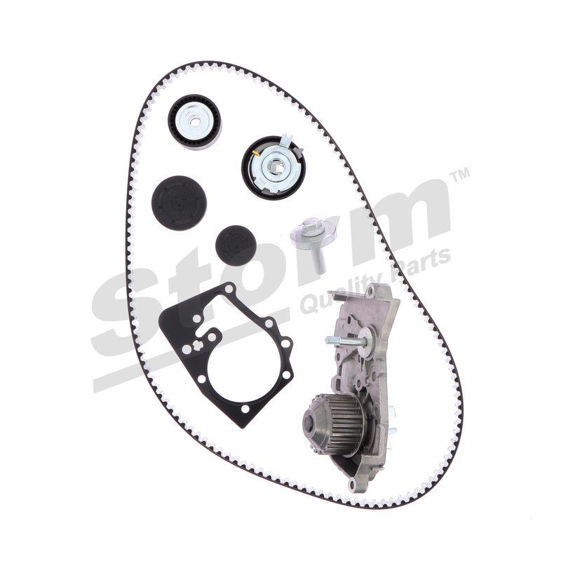 Pompe à eau + kit de courroie crantée STORM QUALITY PARTS 914560KP
