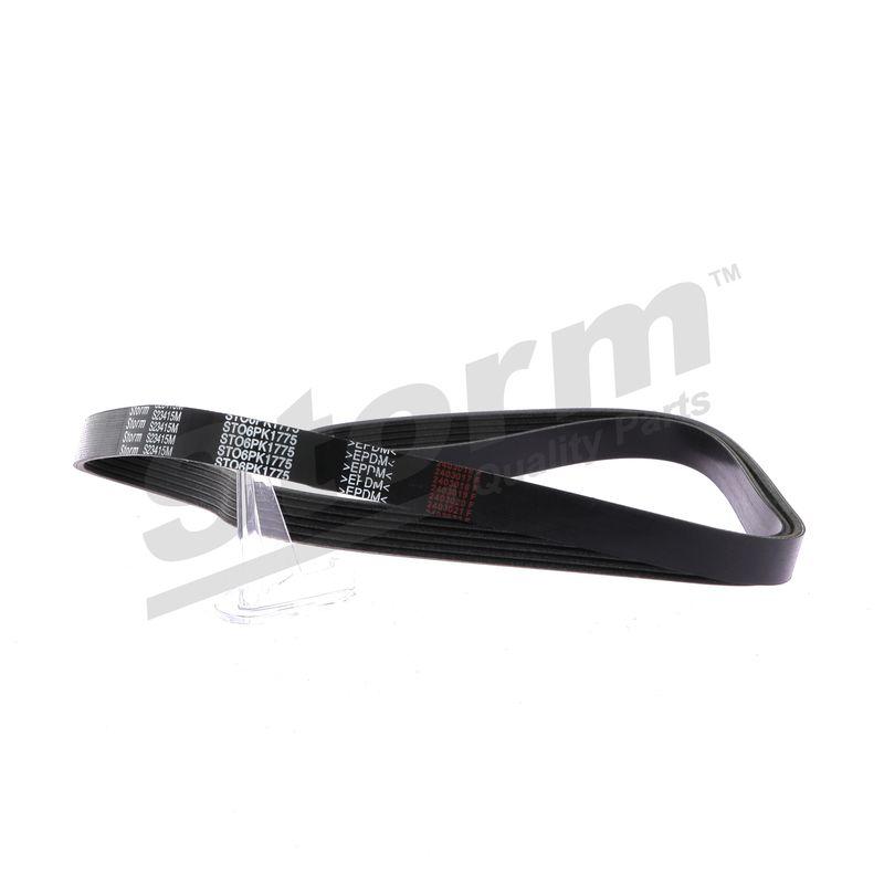 Courroie trapézoïdale à nervures STORM QUALITY PARTS STO6PK1775