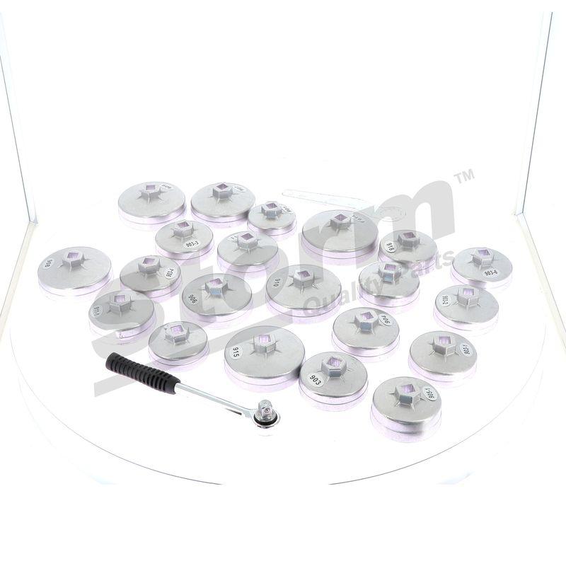 Kit clé coiffe pour filtre à huile STORM QUALITY PARTS 555509
