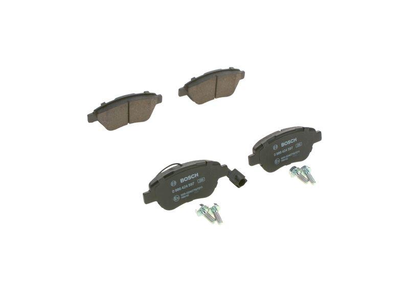 Kit de plaquettes de frein, frein à disque BOSCH 0 986 424 597
