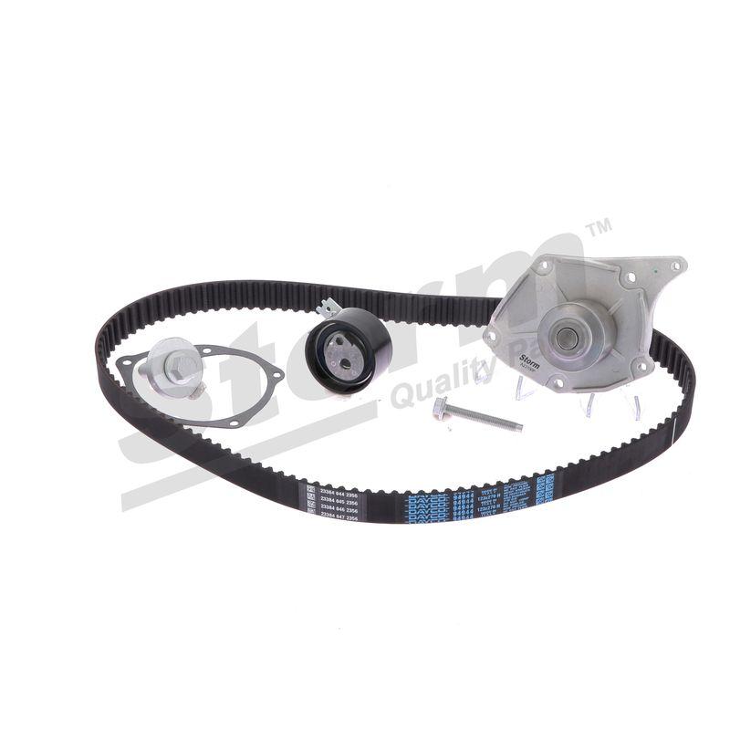 Pompe à eau + kit de courroie crantée STORM QUALITY PARTS 5550578KP
