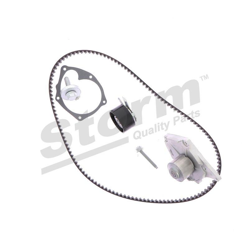Pompe à eau + kit de courroie crantée STORM QUALITY PARTS 5550578KP