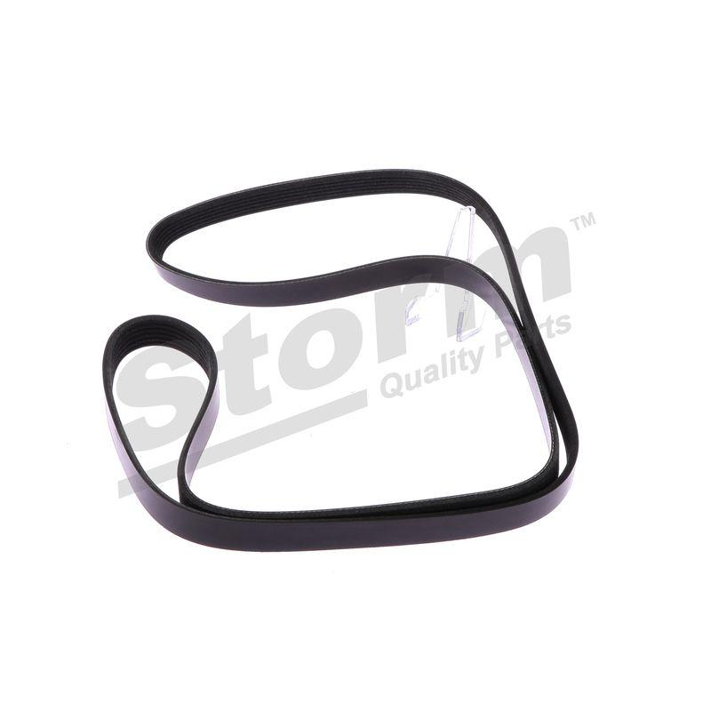 Courroie trapézoïdale à nervures STORM QUALITY PARTS STO6PK1750