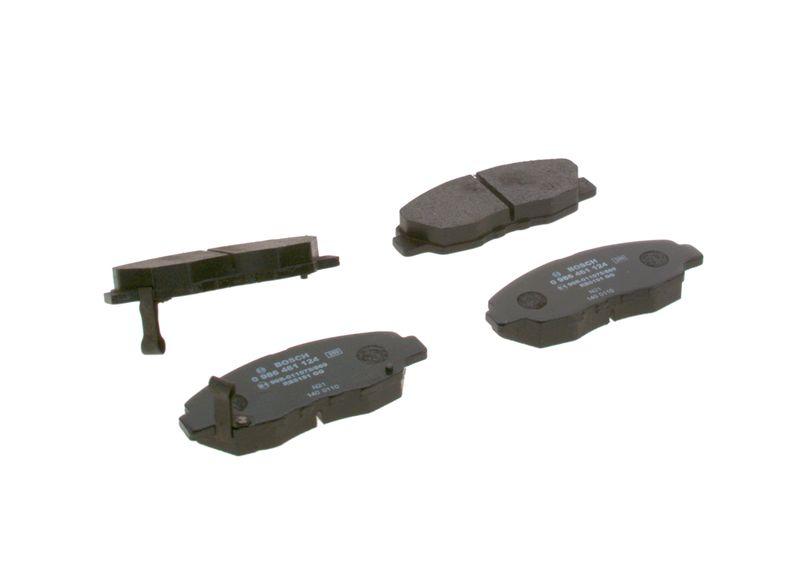 Kit de plaquettes de frein, frein à disque BOSCH 0 986 461 124
