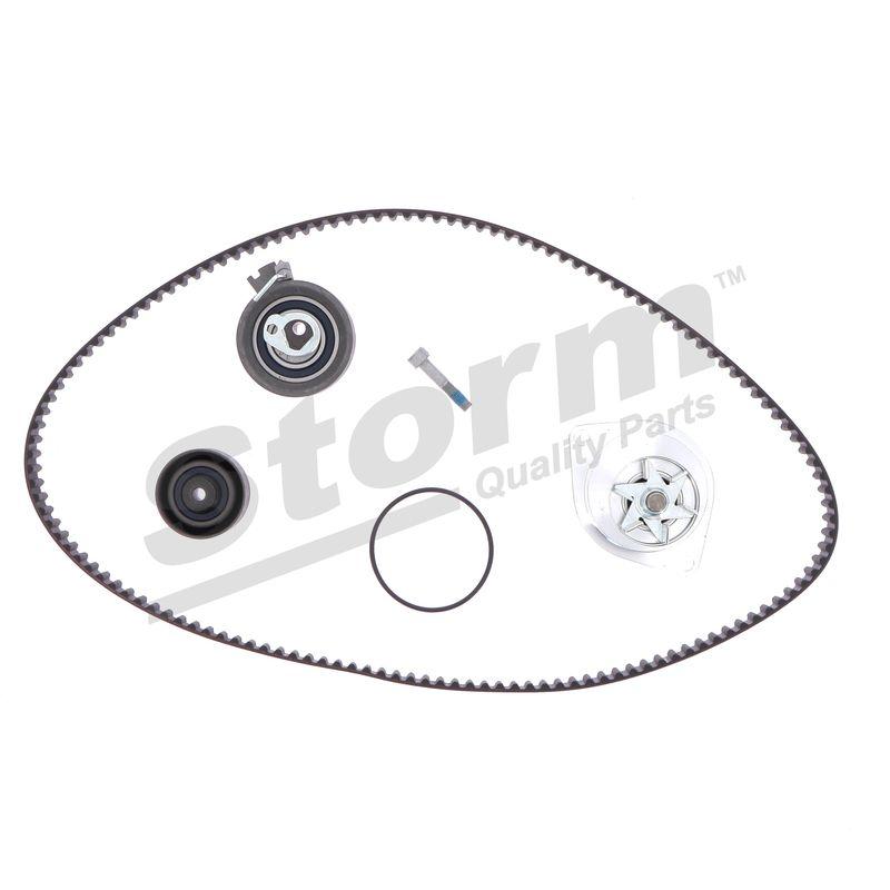 Pompe à eau + kit de courroie crantée STORM QUALITY PARTS 904470KP