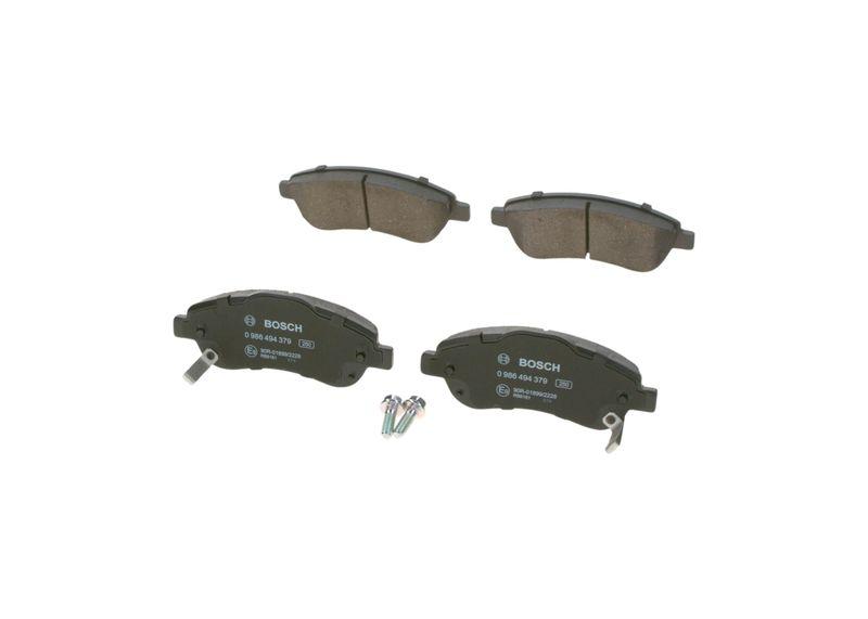 Kit de plaquettes de frein, frein à disque BOSCH 0 986 494 379