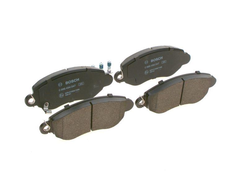 Kit de plaquettes de frein, frein à disque BOSCH 0 986 494 047
