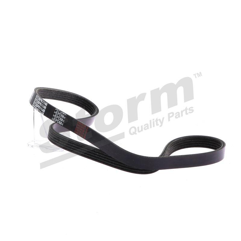 Courroie trapézoïdale à nervures STORM QUALITY PARTS STO5PK1148