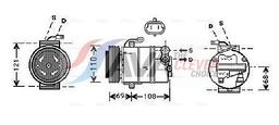 Compresseur, climatisation AVA QUALITY COOLING OLAK317