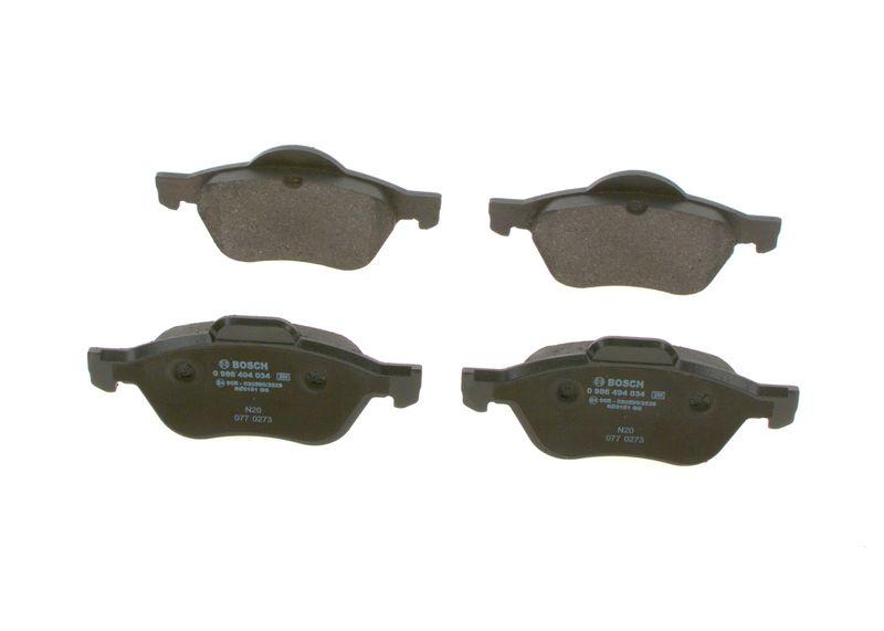 Kit de plaquettes de frein, frein à disque BOSCH 0 986 494 034