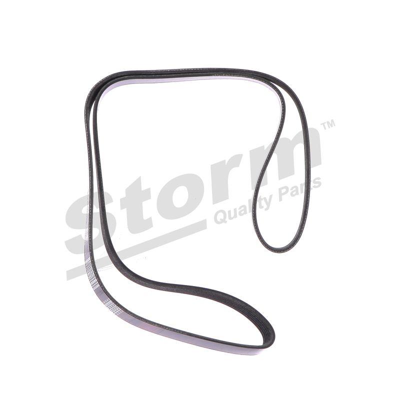 Courroie trapézoïdale à nervures STORM QUALITY PARTS STO6PK1613