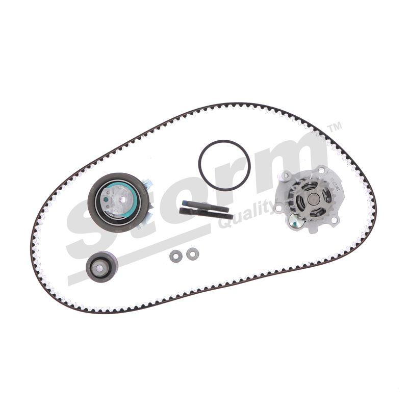 Pompe à eau + kit de courroie crantée STORM QUALITY PARTS 5550584KP