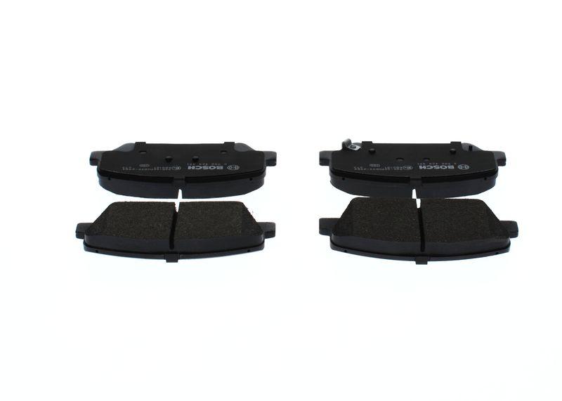 Kit de plaquettes de frein, frein à disque BOSCH 0986424491