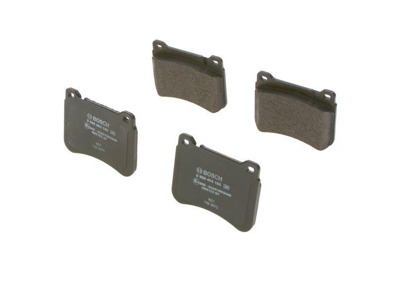 Kit de plaquettes de frein, frein à disque BOSCH 0 986 494 166