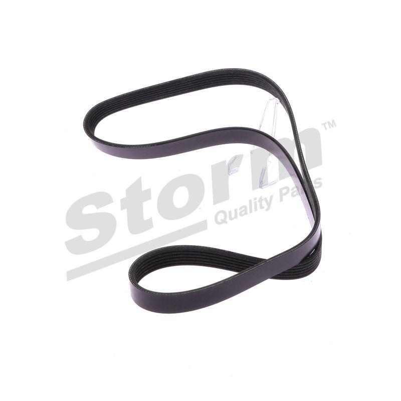 Courroie trapézoïdale à nervures STORM QUALITY PARTS STO6PK1125
