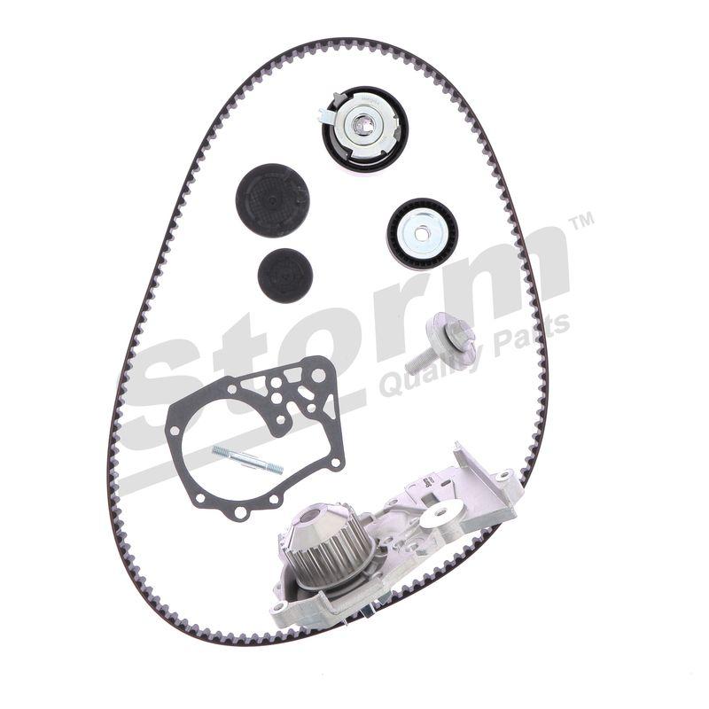 Pompe à eau + kit de courroie crantée STORM QUALITY PARTS 5550576KP