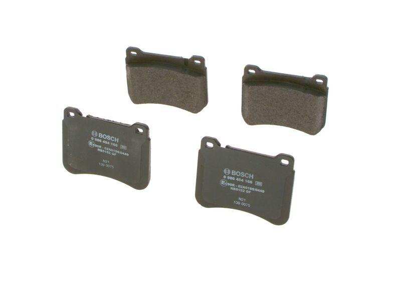 Kit de plaquettes de frein, frein à disque BOSCH 0 986 494 166