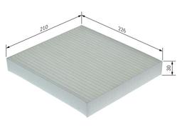 Filtre, air de l'habitacle BOSCH 1987435160
